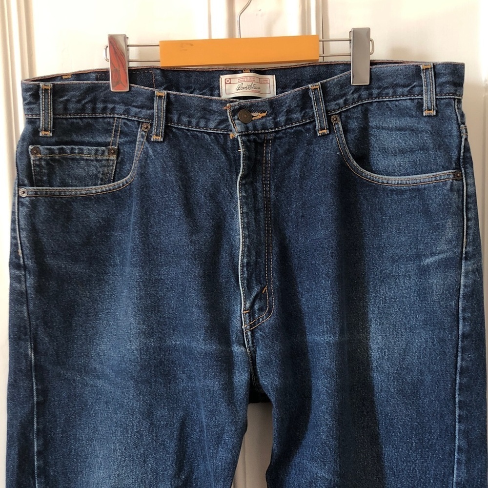 Levi's Relaxed Fit Straight Leg Dark Blue Men's Jeans Size 40